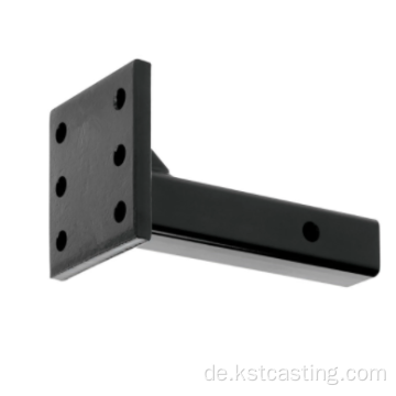 Anhängerkupplung Pintle Hook Montageplatte 2 &quot;Zoll -Empfänger